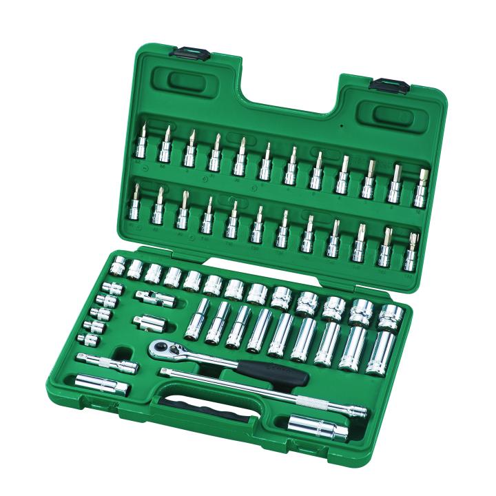 Image of 60 Pc. 3/8" Drive Socket Set - SATA