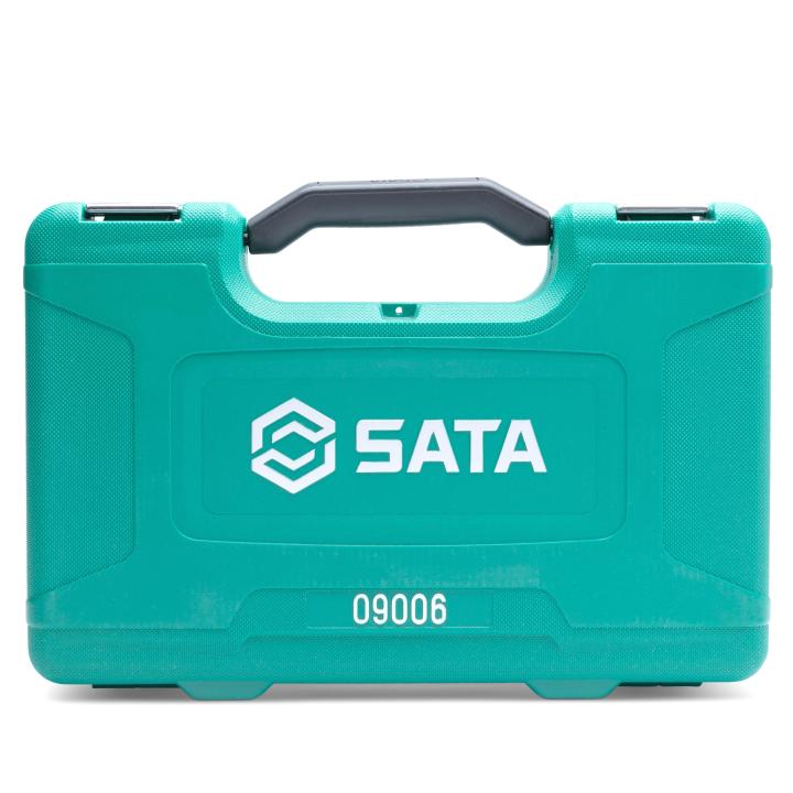 Image of 46 Pc. 1/2" Drive 6 Point Metric/SAE Socket Set - SATA