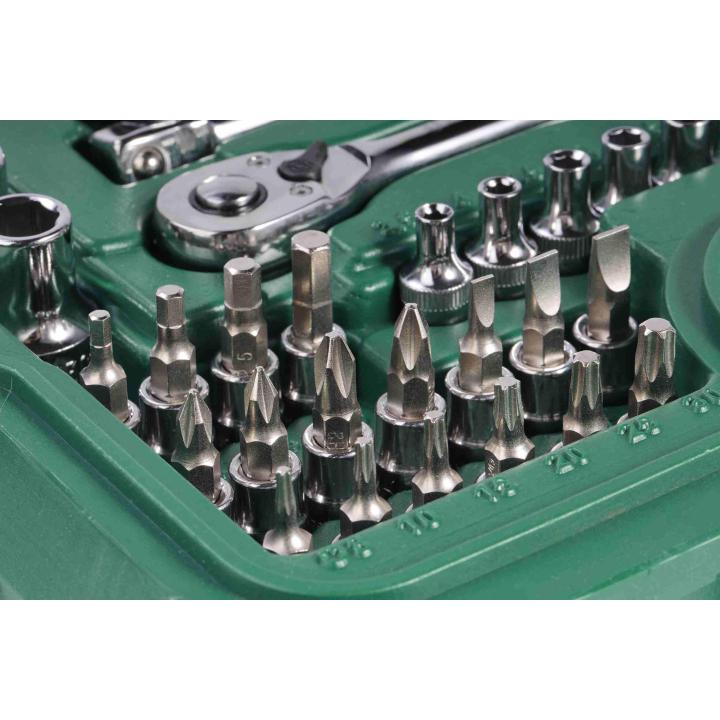 Image of 1/4" Drive 6 Point Metric Socket Set - SATA