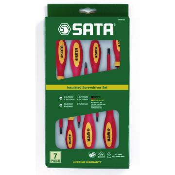 Image of 7 Pc. G-Series VDE Insulated Combination Screwdriver Set - SATA
