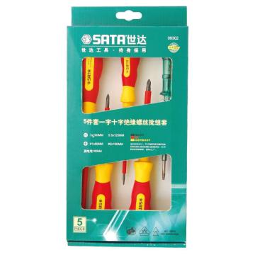 Image of 5Pc. G-Series VDE Insulated Screwdriver Set - SATA