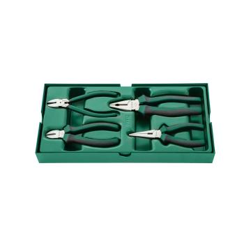 Image of 4 Pc. Dipped Handle Mixed Plier Set - SATA
